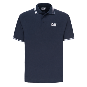 Navy Stripe Polo Shirt